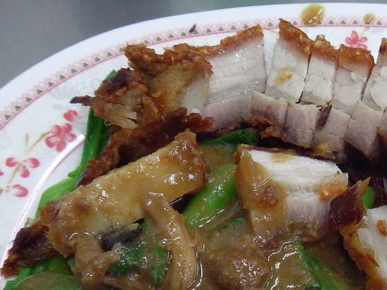 Nai Ek Roll Noodle Roast Pork