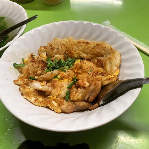 Kway Teow Kua Gai Nai Hong dish