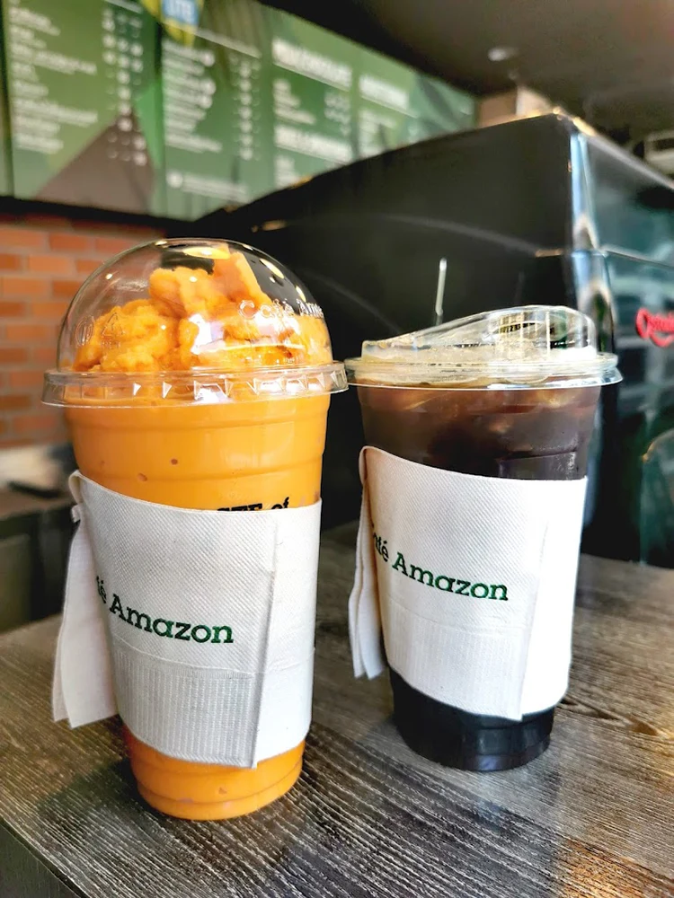 Cafe Amazon Bangkok drink