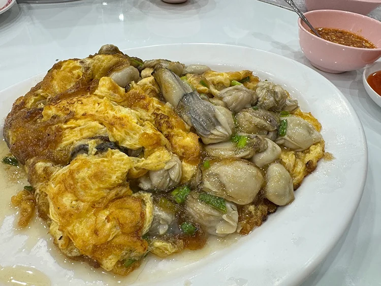 Tang Jai Yoo oyster omelet